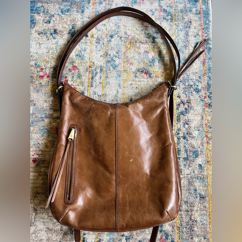 HOBO Merrin Leather Convertible Shoulder Bag Backpack